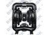 Air Driven Casting Steel Diaphragm Pump With Shut - Off Valves