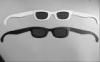 300g Paper Polarized 3d Glasses For Cinema , Circular Polarising Glasses