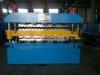 Double Layer Roll Forming With Machine Colored Steel Sheet And Galvanized Steel Sheet