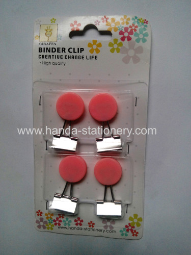 creative circle shape binder clip