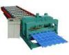 380V 50Hz Steel Tile Roll Forming Machine with PLC Compture Control System / Cr12mov Blade