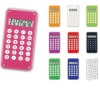 8 Digits Colorfurl Promotional Calculator with Maze Game on the backside