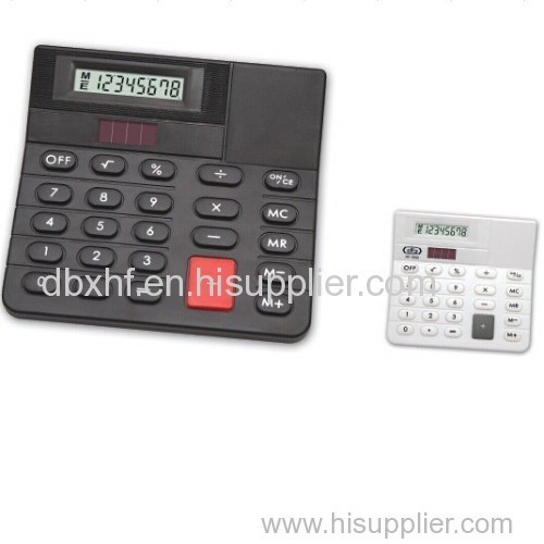 8 Digits Desktop Dual Power Colorful Calculator