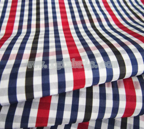 Yarn dyed 75D polyester plain cloth CWC-088