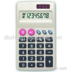 8 Digits Dual Power Promotional MINI Calculator