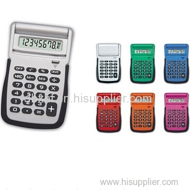 8 Digits Colorful Promotional Calculator With Cover