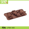 Robbots shaped silicone chocolate mould