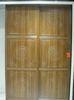 Wood Grain MDF PVC Uptake Wardrobe Plastic Sliding Door 850mm *18mm