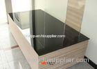 Black Water Resistant UV MDF Board / Chipboard For Kitchen Cabinet Door
