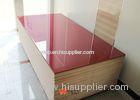 Red Painted Sparkling Silver 20mm / 25mm MDF Particle Board For Interior Decoration