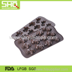 Non-slip customized silicone chocolate mold