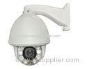 Mini IP Vandal Proof PTZ Speed Dome Camera PAL / NTSC With 1/4