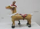 Christmas Gifts Deer Ms. Plaza Ride Indoor Playground Equipment Funny Walking Animal Rides