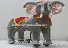 Play Amusement Equipment Kids Riding Animals Soft Electric Elephant Rides