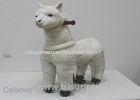 Plush Toy Custom Grass Nima Walking Plush Animal Rides Children's Ride Indoor Outdoor