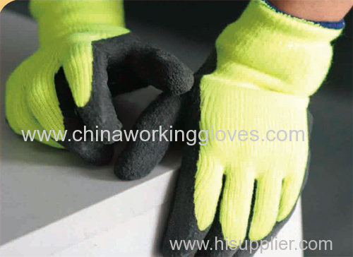 Crinkle Latex Coated Gloves