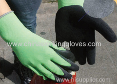 Foam latex Coated Gloves