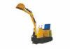 Yellow Kids Electric Excavator Digger Toy , Small Childrens Ride on Excavator Digger