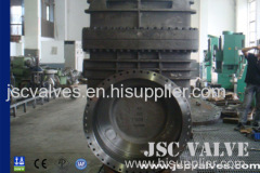 API600 gate valve with gear box