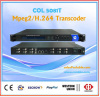 mpeg2 sd to H.264 hd bidirectional transcoder 6asi or 6 tuner to ip transcoder