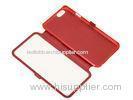 Waterproof Apple Iphone 5c / 5s Leather Case With Front Transparent Cover