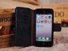 Full Color Genuine Leather Mobile Phone Cases For Sony / Nokia / HTC