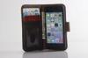 Colorful Flip Shock Resistant Leather Smartphone Case With Camera Hole