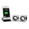 Ipad / Ipod Active amplifier crystal USB desktop speakers support TF card