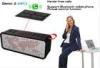 Hands Free Battery Powered NFC bluetooth speaker , Wireless Bluetooth Stereo Speaker