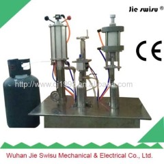 2015 Factory Sale Automatic Spray Paint Can Filling Machine