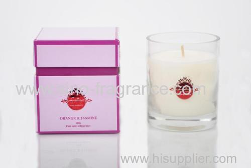 aroma soy wax candler /200g scented candle in gift box 2064