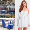 2015 new design China women dress factory product White off-shoulder Bohemian Dress