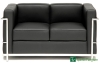 Le Corbusier LC2 loveseat sofa(2 seater)