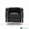 Le Corbusier LC2 armchair sofa (1 seater)