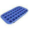 Blue LFGB 100% Silicone Ice Cube Trays Light Weight Eco-friednly