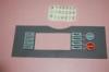 Waterproof PC Custom Keyboard Membrane Panel With 3m Adhesive