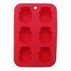 FDA Custom Cake Mold , Silicone Kitchen Utensils Red Eco Friednly