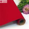 Adhesive Glue Velvet Flock Fabric for Packaging Box Material , Red Tricot Lining Fabrics