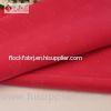 1.48M Warp Kintted Red Velvet Fabric / Flocked Upholstery Fabric Wholesale