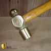 Non sparking Ball Peen Hammer wooded Handle