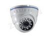 2.5&quot; IR 3.6mm Fixed Lens Vandalproof Dome Camera With Sony / Sharp CCD, Cable OSD