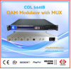 QAM dvb-c rf modulator 16 in 1 with mux scrambler