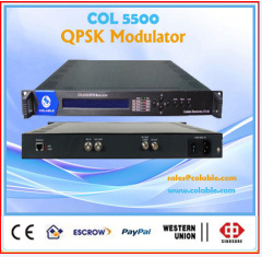 DVB-S modulator qpsk 1 transponder