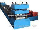 3phase / 50 Hz W-beam Guardrail Roll Forming Machine with Cr 12 Mould Steel Cutter Blade