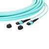 OM3 Patch Cables , MPO / MTP Multimode Patch Cord Fiber Optic Connectors