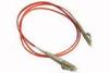 LC to LC Optical Fiber Patch Cord With APC Ferrule , DX OFNR