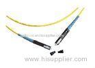 MU MM,SM Optical Fiber Patch Cable with PVC , LSZH fiber Cable