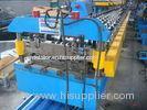 50Hz Steel Tile Forming Machine with Compture Control System , Cr12mov Blade