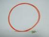 LC MM Fiber Optic Pigtails 0.9mm Cable Diameter , 5 0/ 125 Model for Data Processing Networks