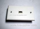 XLR Male Carlene HDMI Wall Plate for Home Audio Video / Speaker / VGA / Multimedia